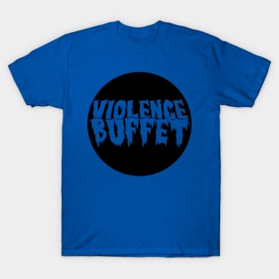 Violence Buffet Words Logo Transparent T-Shirt